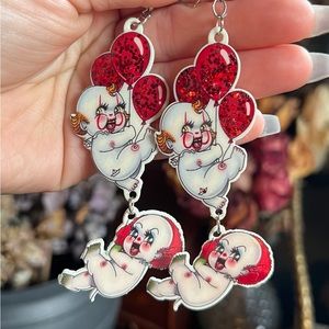 Kewpie Pennywise Earrings